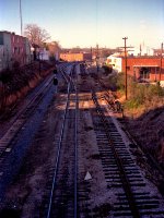 View looking north at Southern Junction